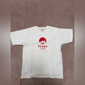 Beams Japan White Tee